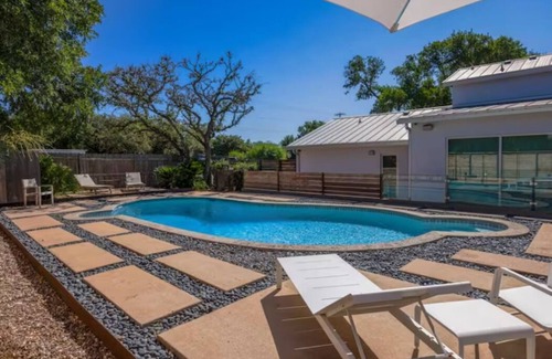 Westwood House | Austin Lux 4BR w/Wellness Center-Heated Pool/Sauna & Cold Plunge in Westlake