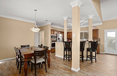 Lost Creek House | Austin Retreat, Full Kitchen, Family Patio Space