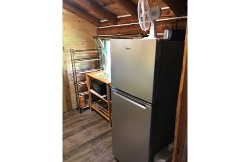 Northome Cabin | Authentic Log Cabin Island Lake Pet Friendly Northshore Bay Resort