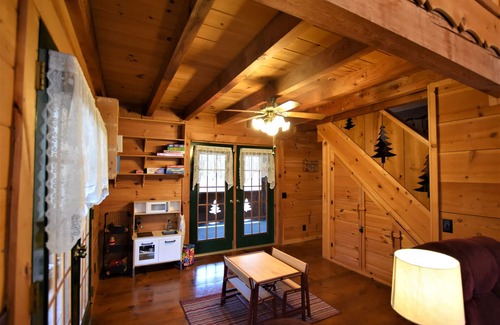 Sautee Nacoochee Cabin | Authentic Log Cabin for the family!