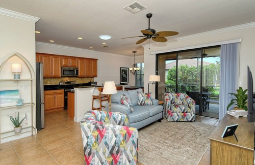 Venetian Falls Villa | Available for 2025-26 Season Venetian Falls, Venice, FL 2 bed, 2 bath plus den