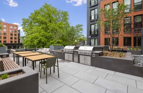 Takoma Apartment | Award Rentals in Washington DC. Multiple levels of amenities and shared space.