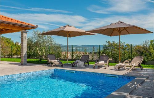 Sveti Donat House | Awesome Home In Buzet With Wifi