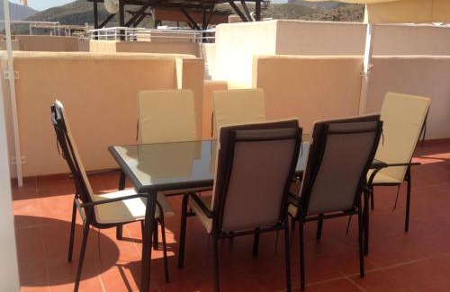 La Azohia House | AZ02 Roof top terrace apartment, 2 bedrooms, 1 bathroom, very close to beach