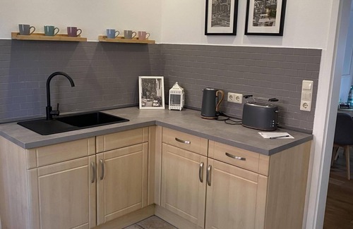 Barenburg Apartment | Büscher- FeHa Vorderdeck - vacation home, shower, WC, 2 bedrooms