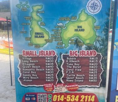 Pulau Perhentian Besar Hotel | B'first Chalet Perhentian Island