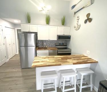 Osage Beach Apartment | B Lakefront! Remodeled, Boat Slip, Patio Views, Pool, Boat Ramp, WIFI