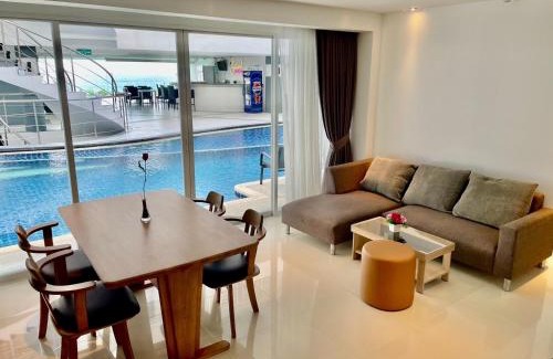 Karon Apartment | B12a Pool Access partial Seaview 2brs 1bath Karon