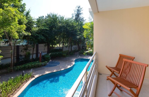 Hua Hin Apartment | Baan SanPloen HH 3Bedroom Apt PoolView:C