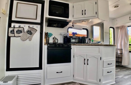 Castro Valley RV Rental | Backyard Glamping in Camper RV