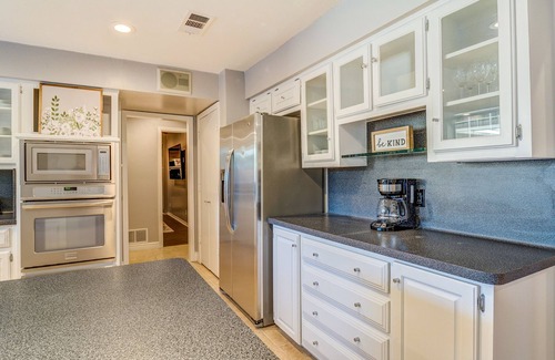 Far North Dallas House | Backyard Heated Pool, Hot Tub and Waterfall