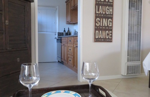 Balboa Peninsula Apartment | "Balboa Beach Escape" Steps to Beach and Bay A/C + Garage Parking