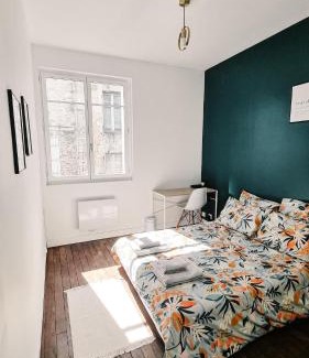 Angouleme Apartment | Balcon du Champ de Mars - #Parking #Air Conditioner #Clim