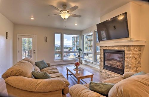 Lakeside Village Apartment | Balcony and Easy Mtn Access Condo in Keystone!