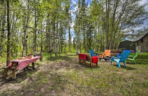 Grand Lake House | Balcony, Fire Pit and Grill Grand Lake Retreat!