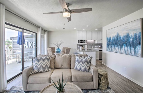Hot Springs Condo | Balcony & Lake Access: Hot Springs Getaway!