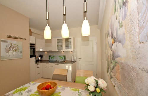 Gohren Apartment | Balcony, own sauna, free use of the AHOI adventure pool - Villa Antje FeWo 10