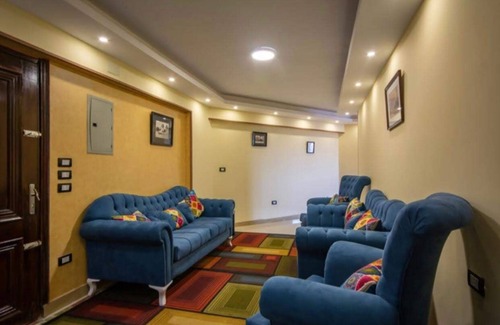Giza Apartment | Balcony Pyramids View Apartment