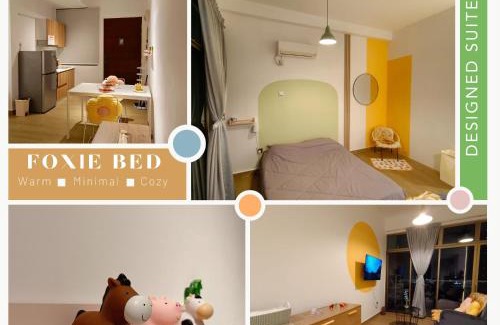 Taman Mount Austin Apartment | Balcony Suite Palazio Mount Austin by Foxie Bed