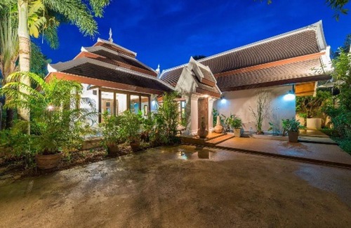 Maret Villa | Balinese-inspired 3-bedroom villa with private pool, garden, and 5-min walk to Bang Kao Beach