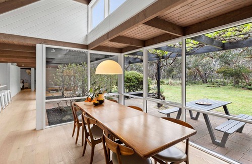 Bells Beach House | Ballawinne - a stunning mid-century inspired private retreat at Bells Beach
