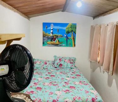 Areia Cabin | Balneário Rio Agua Viva - Chalé com Ventilador