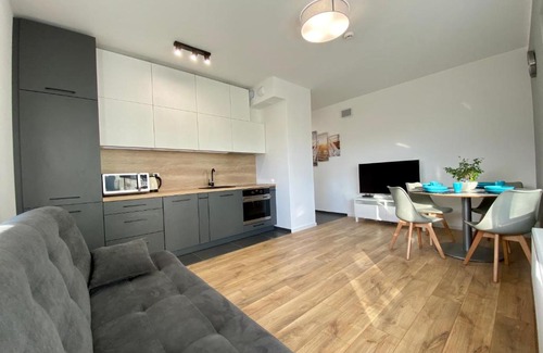 Brzezno Apartment | Baltica Towers by Q4Apartments