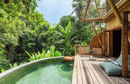 Tabanan Villa | Bambu Twins1, 2 Bedroom Villa Near Nyanyi Beach-TanahLot