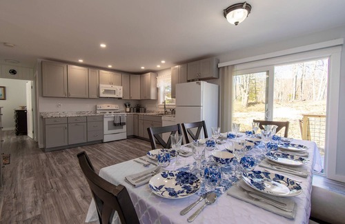 Bar Harbor House | Bar Harbor House in town owned by local family Acadia entrance around the corner