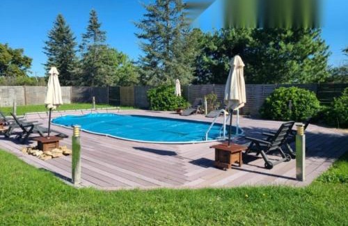 Aubigne-Racan House | Barn in Aubigné-Racan with Heated Pool