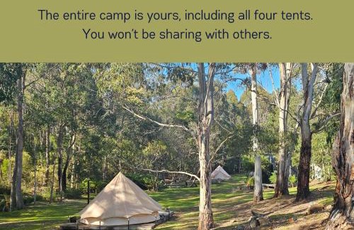 Alonnah Other | Base Glamp Bruny - Heated Tents for 8 People