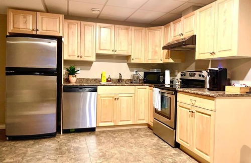 Dawson Creek Apartment | Basement Studio with Separate Entrance