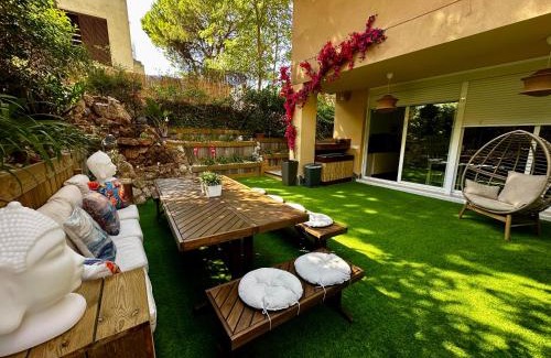 Los Canos de Meca Apartment | BASTINAZO ALOHADREAM - PREMIUM - Dúplex Lujo Recién Reformado con Jardín, Piscina, Parking, Aire Acondicionado - Los Caños de Meca - 50m playa