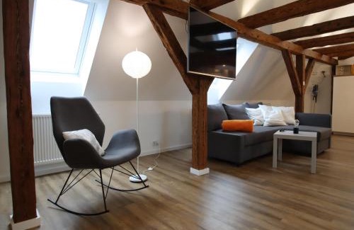 Barkhagen Apartment | Bauernhaus am Plauer See mit Kamin, cleaning included
