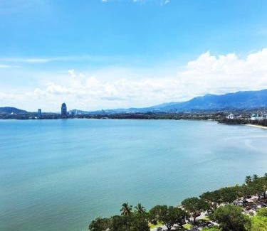 Likas Apartment | Bay Suites海景市中心 宽敞 悬空泳池 随订随住-1923