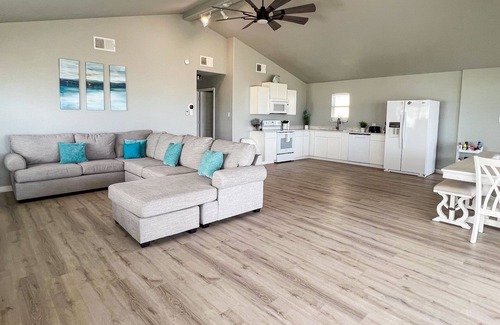 Rockport House | Bayfront beach house with amazing views, furnished deck, & dock