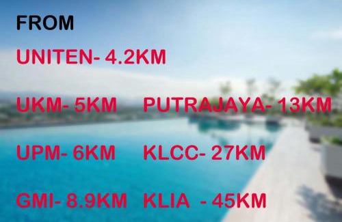 Bangi Sentral Apartment | Bayu Bangi EVO Soho Suites