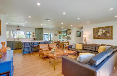 Johnson City House | BBQ Ready and Fire Pit Chic Johnson City Home