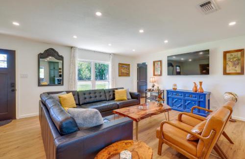 Johnson City House | BBQ Ready and Fire Pit Chic Johnson City Home