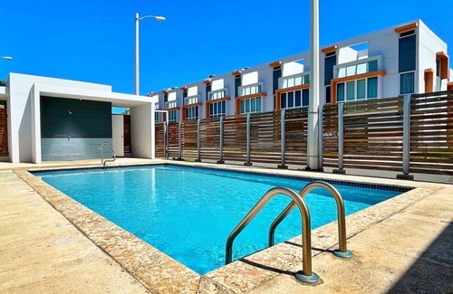 El Combate House | Beach APT 3 floors w/AC, WIFI & pool just 10MIN from Cabo Rojo lighthouse