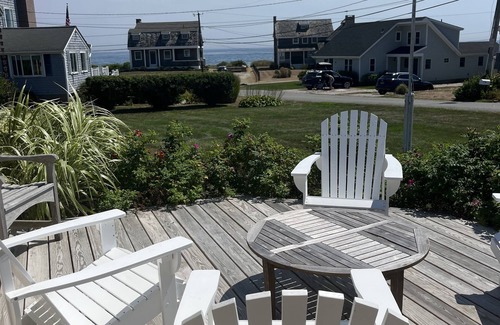 Quonochontaug Cottage | Beach Cottage w/ocean views 2 min. walk from the beach.
