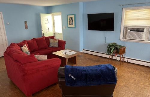 Cottage Line House | Beach Front on the Bay in our Rustic, Pet Friendly Cottage home