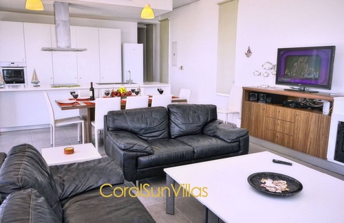 Latchi Villa | Beach Front Spectacular Villa, Pool face to the beach, nVILLAS for GROUPS
