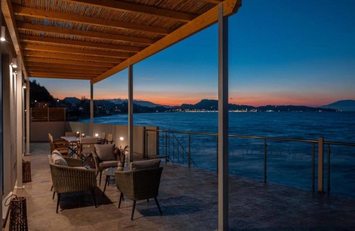Argassi Villa | Beach-Front Zakynthos Villa | Bleu Beach Villa | 3 Bedrooms | Stunning.