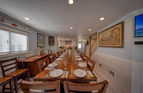 North Beach Haven House | Beach House Retreats on LBI 8- Just Steps to Beach - Gourmet Kitchen & Rooftop HotTub