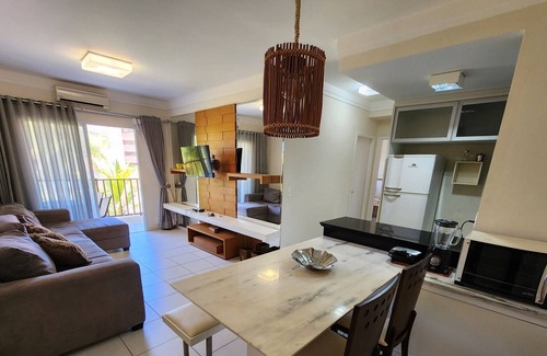 Porto das Dunas Apartment | Beach Living - Apt com 2 Quartos - Pé na Areia Proximo do Beach Park / Aqua Park