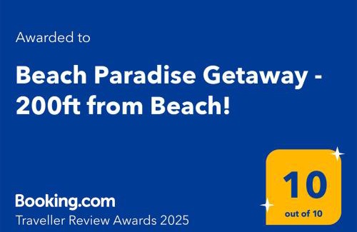 Summerplace House | Beach Paradise Getaway - 200ft from Beach!