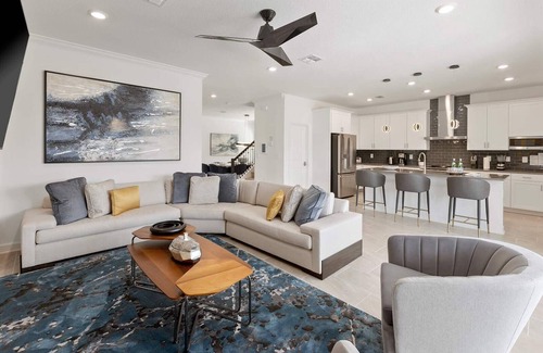 Melbourne Beach House | Beachcomber Bliss | New! 6BR Beach Villa w/Pool, Karaoke, Movie Theater, Arcade