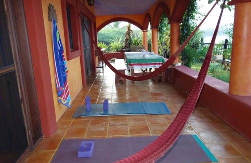 Saladita House | Beachfront Casita Surrounded by Gardens & Pool