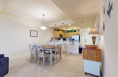Dauphin Island Condo | Beachfront condo with pool, private balcony, and washer and dryer